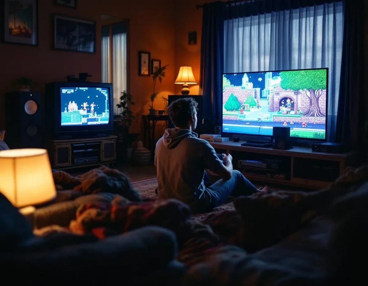 Entre pixels d'antan et polygones modernes : Le rétro-gaming face aux productions actuelles