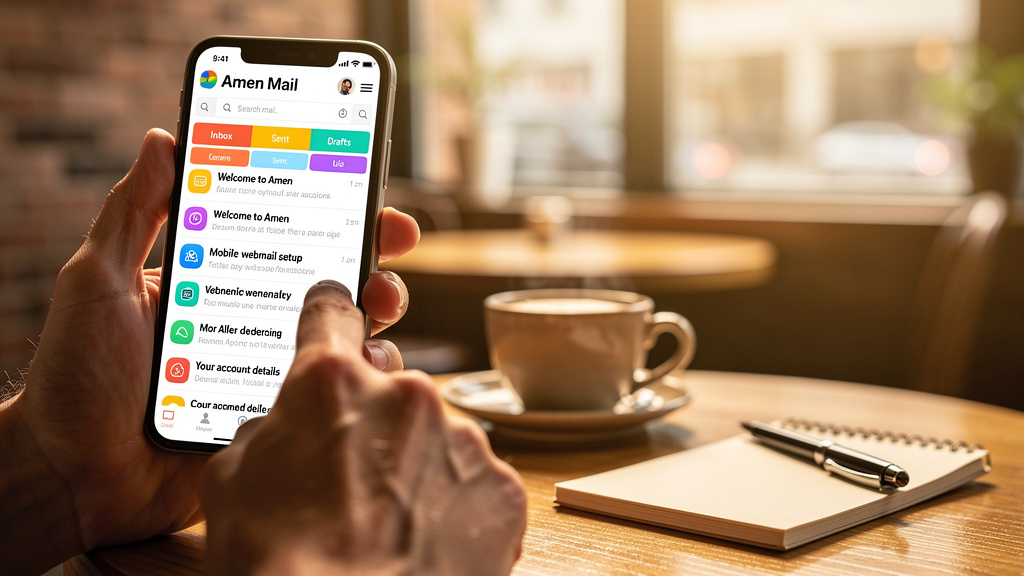 Comment configurer votre webmail Amen sur mobile